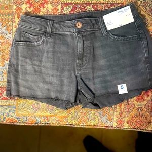 Arizona, black, Mid Rise, Shortie, Shorts, size 5